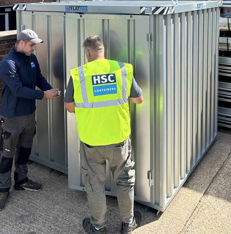 FlatPax Container